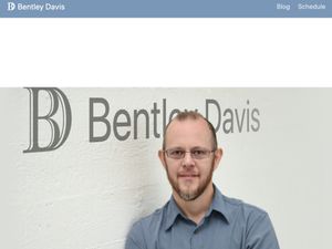 Screenshot of https://bentleydavis.com/