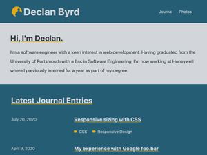 Screenshot of https://declanbyrd.co.uk/