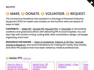 Screenshot of https://diyppe.us/