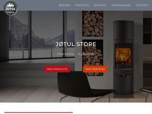 Screenshot of https://www.ambiance-feu.fr/