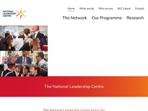 Screenshot of https://www.nationalleadership.gov.uk