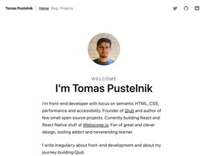 Screenshot of https://pustelto.com/