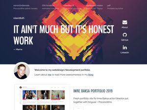 Screenshot of https://rolandtoth.hu/