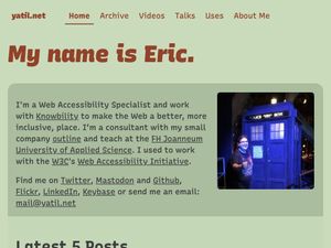 Screenshot of https://yatil.net/